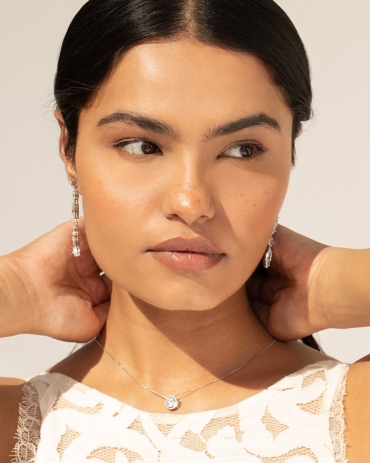 Harlow Round Cut Set - Silver Plated