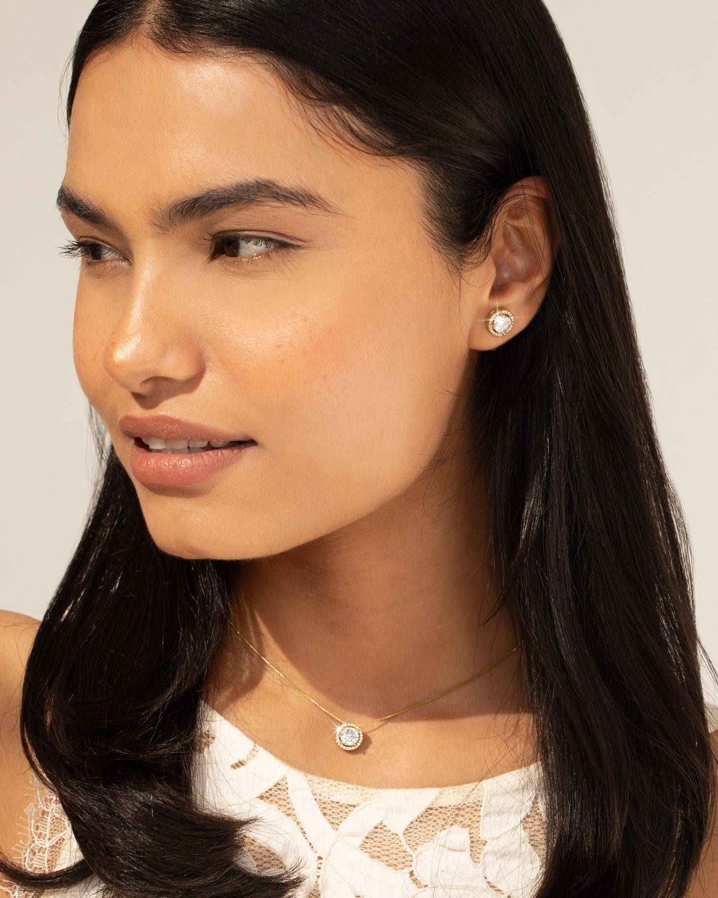 Harlow Round Cut Set - 18K Gold Plated