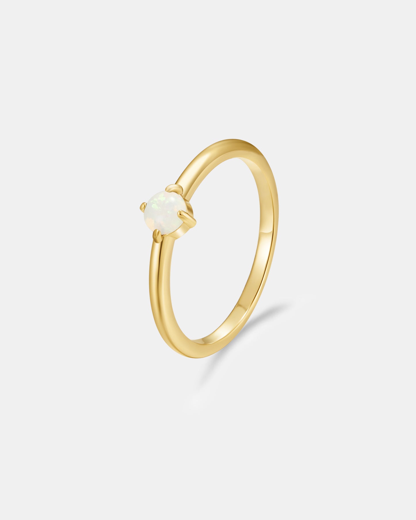 Bello Opal Ring - White