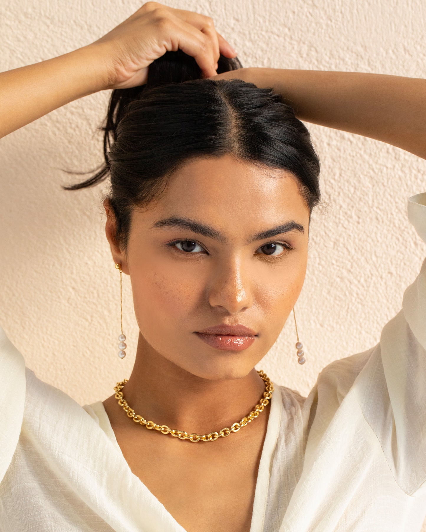 Mallorca Drop Earrings - 18K Gold Plated