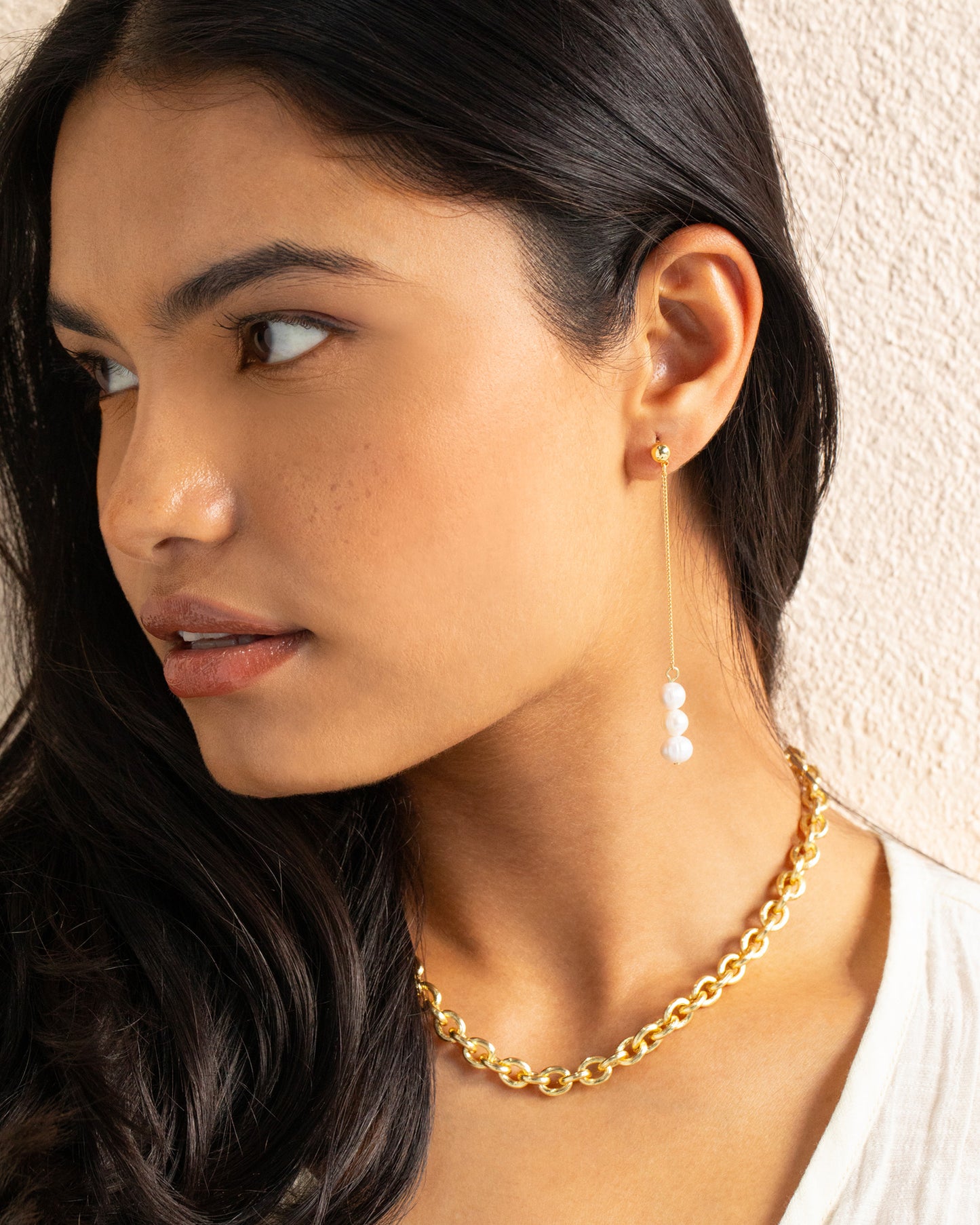 Mallorca Drop Earrings - 18K Gold Plated