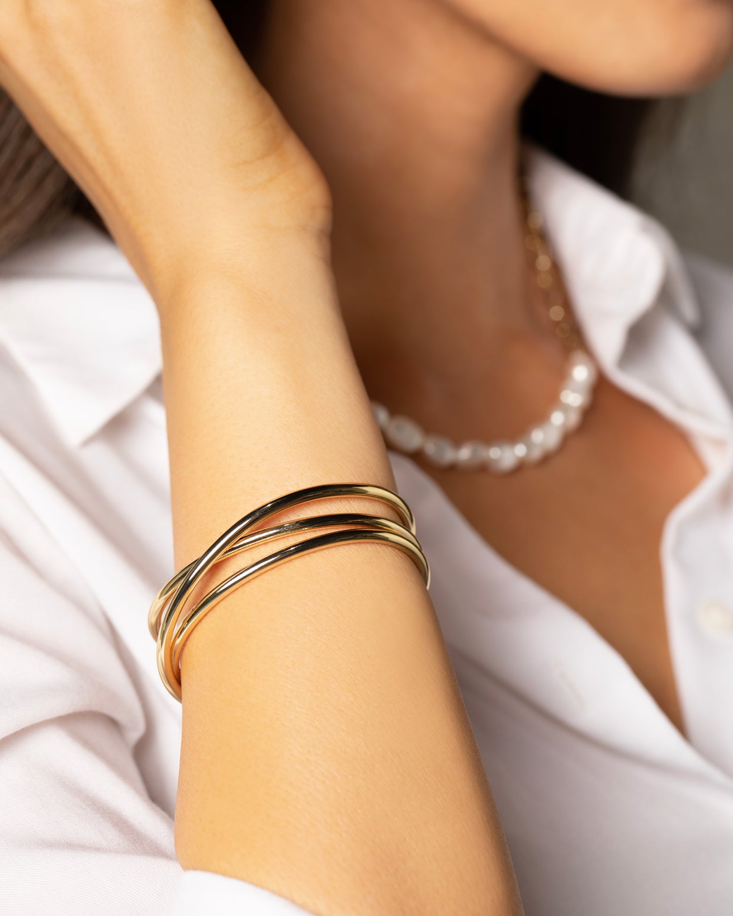 Muse Cuff - 18K Gold Plated
