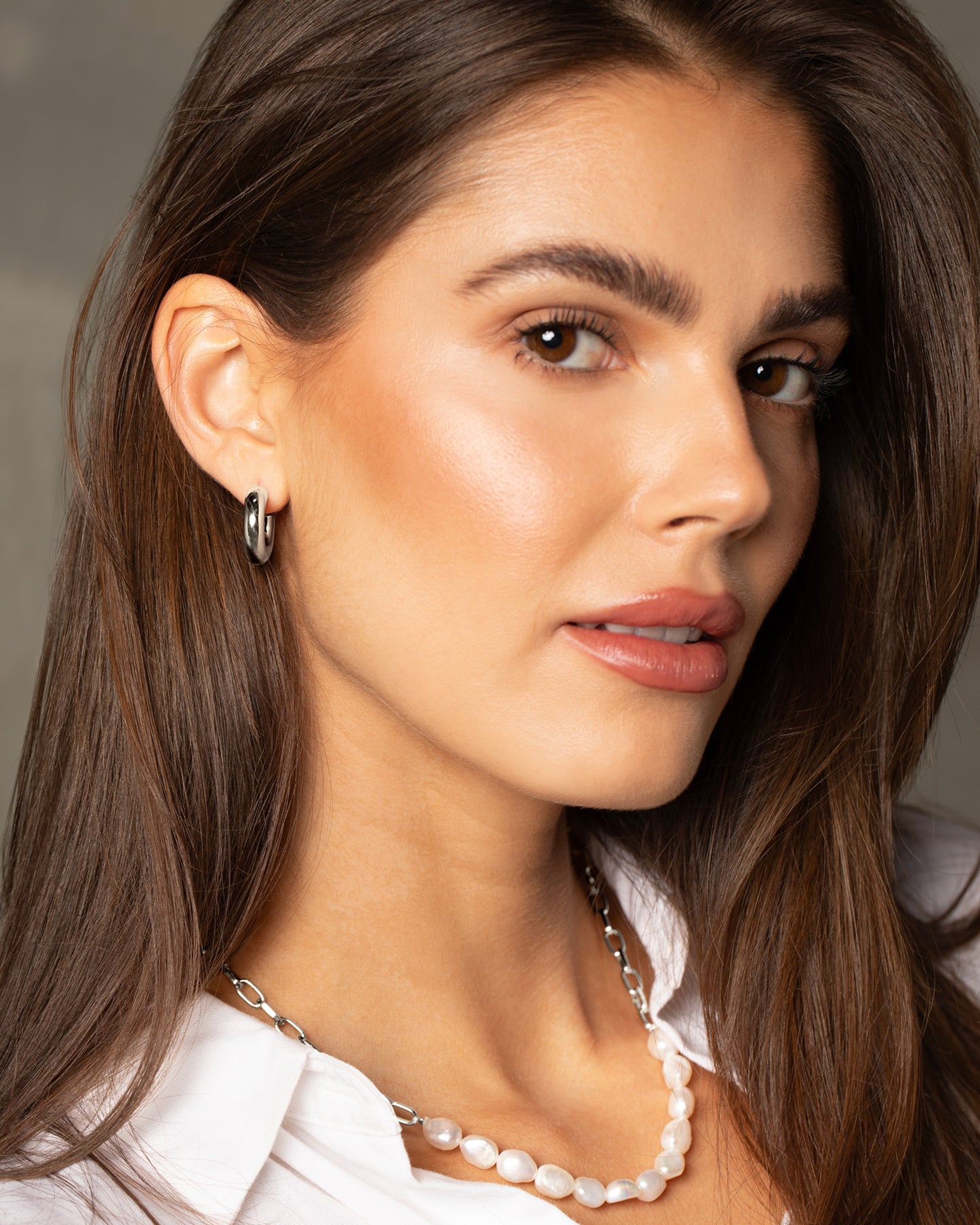 De Sol Hoops - Silver Plated