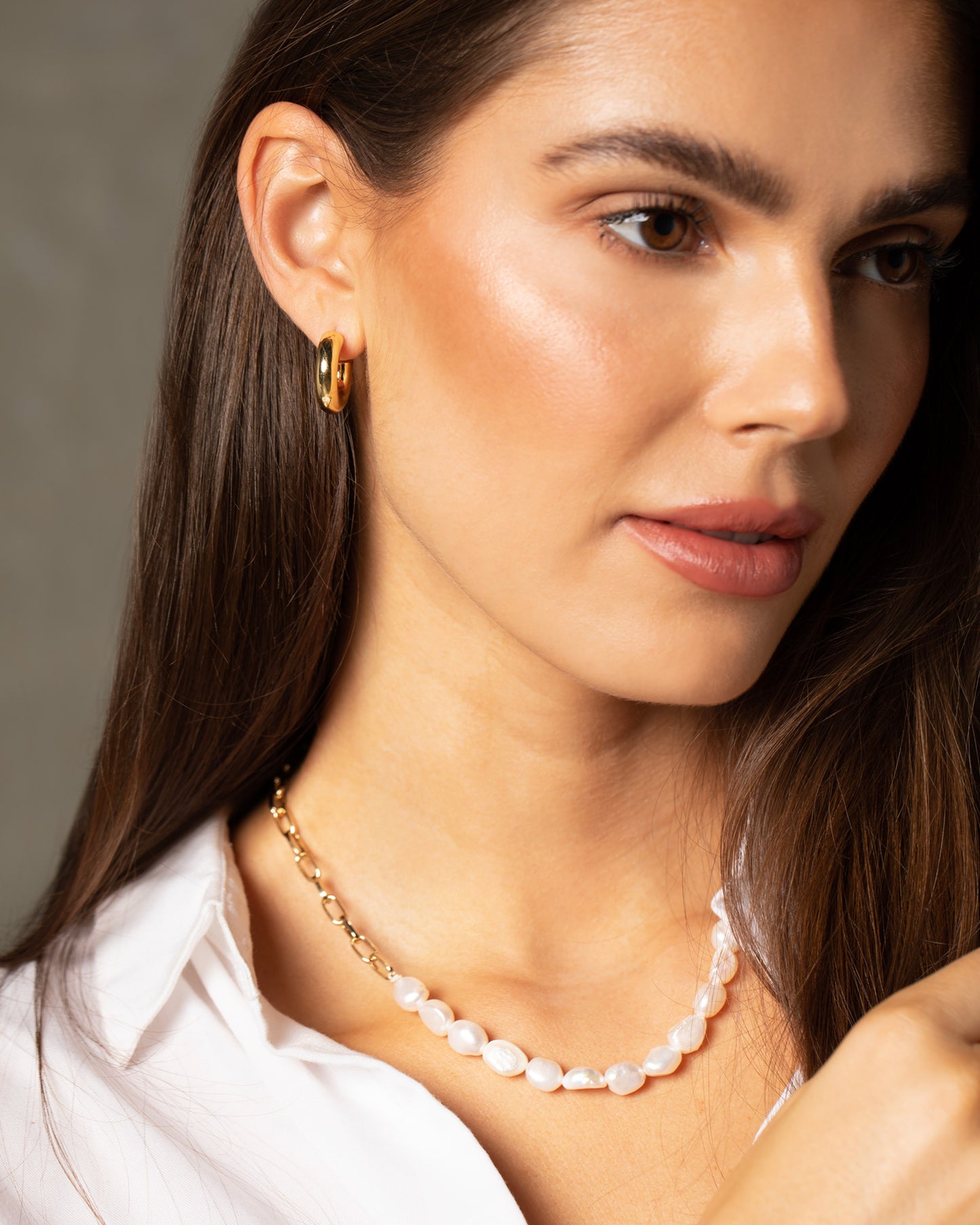 De Sol Hoops - 18K Gold Plated