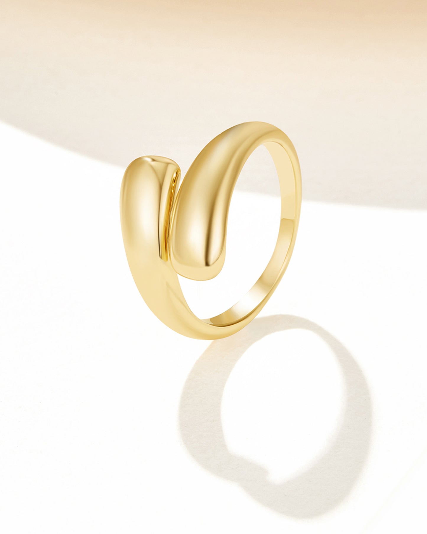 Sheathe Ring - 18K Gold Plated