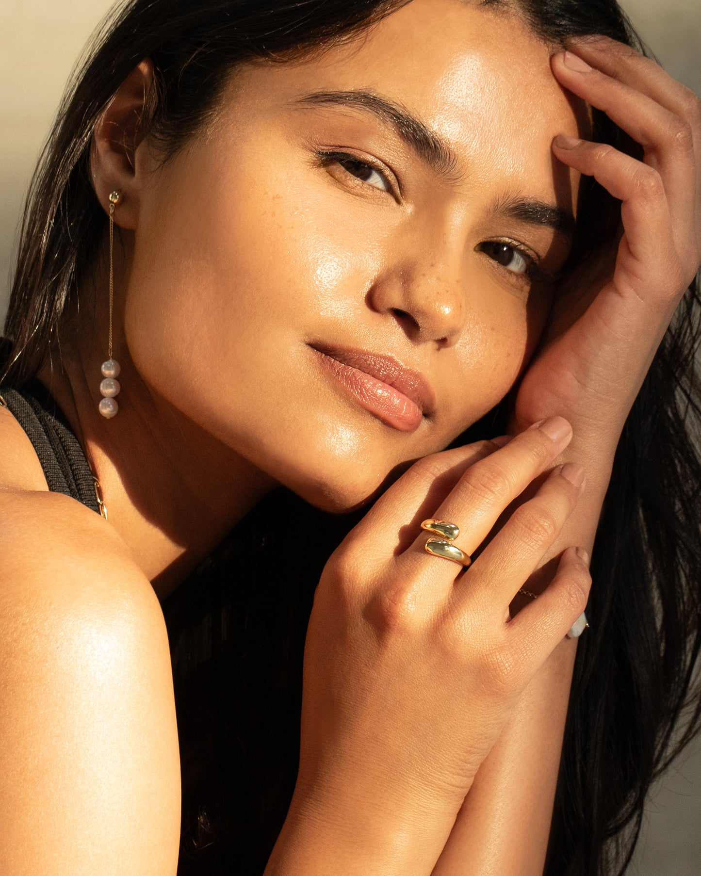 Sheathe Ring - 18K Gold Plated