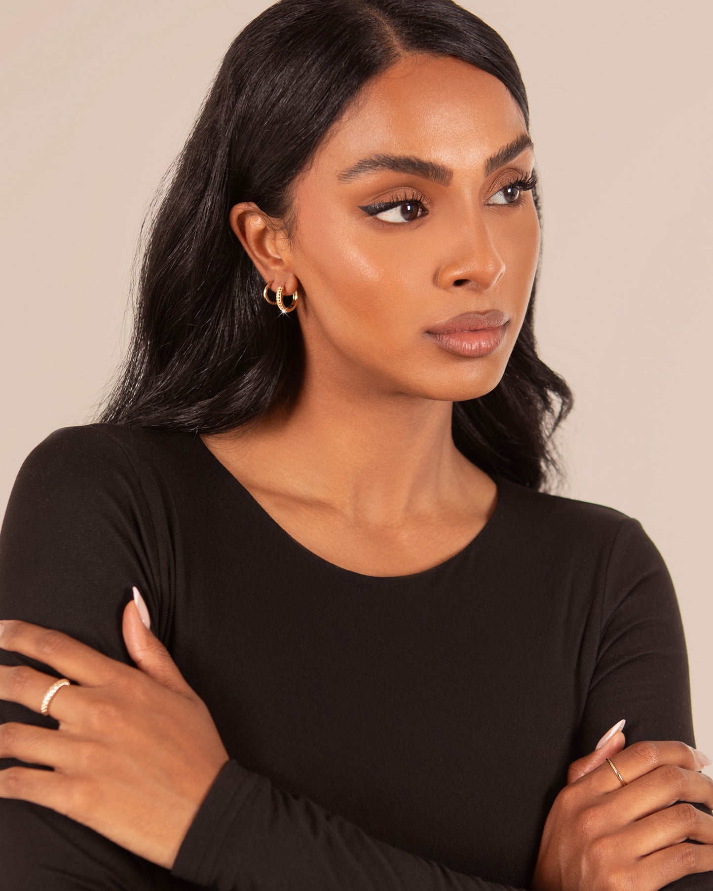 Imogen Petite Hoop Set