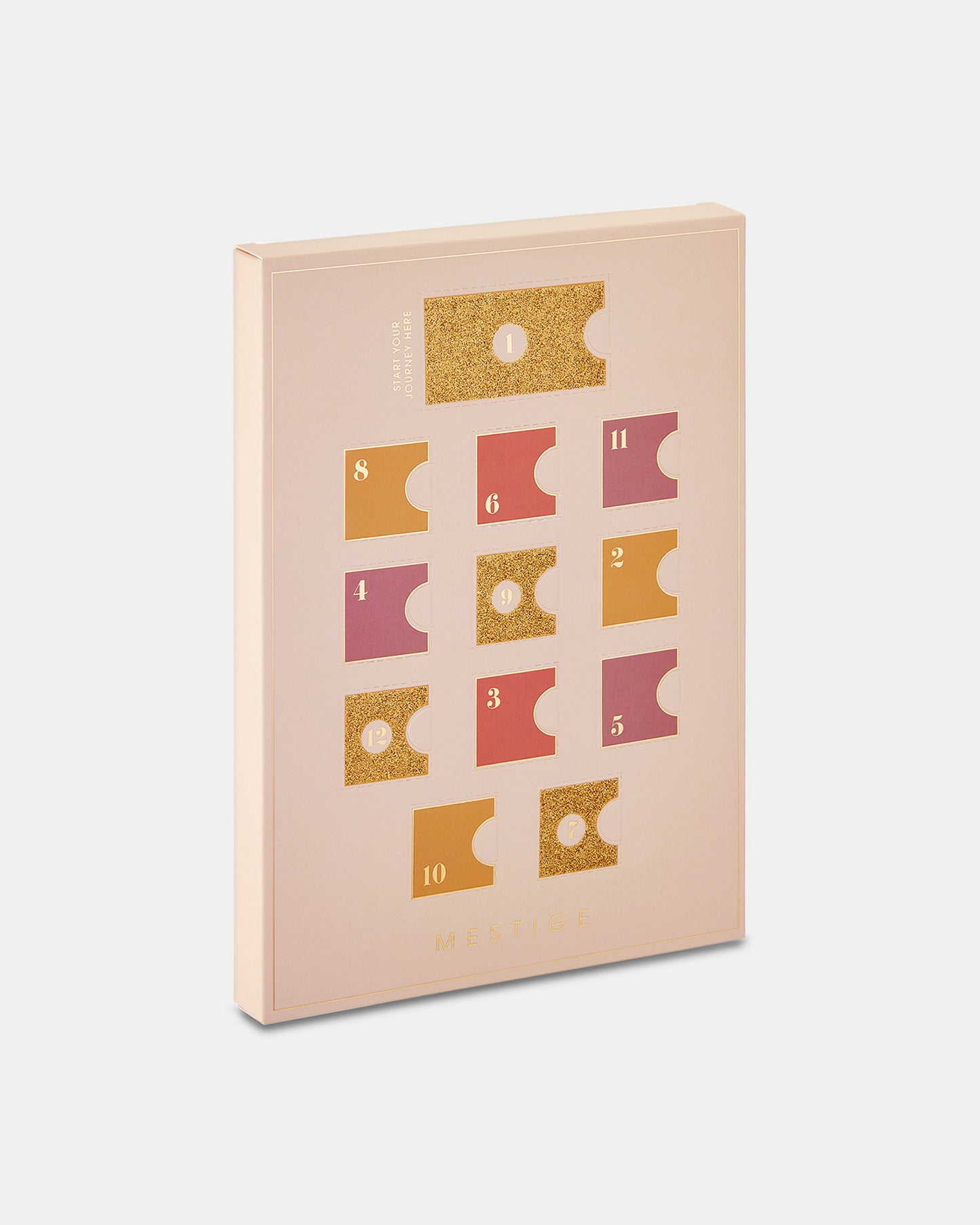 Golden Christmas Advent Calendar