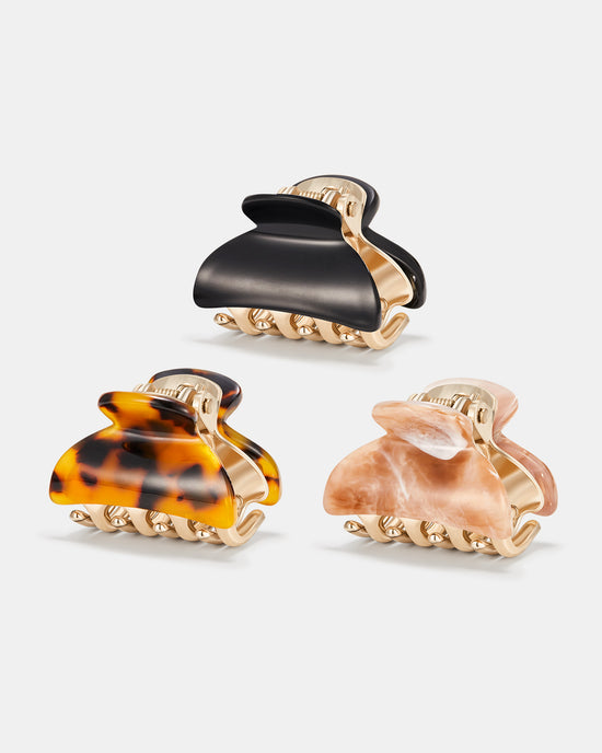 Jet Set Mini Claw Clip 6 Pack