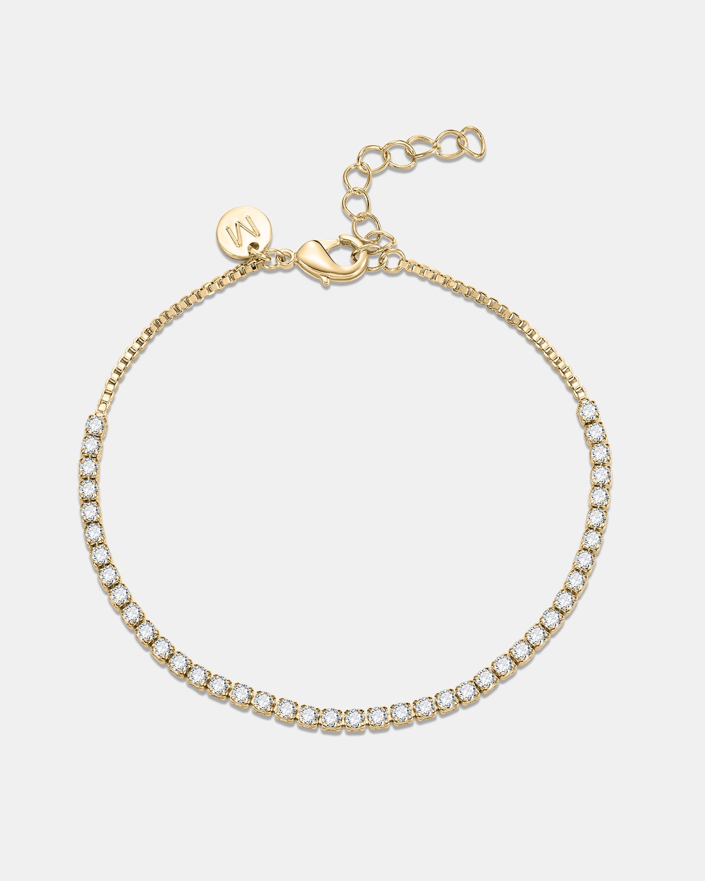 Sweetheart Tennis Bracelet