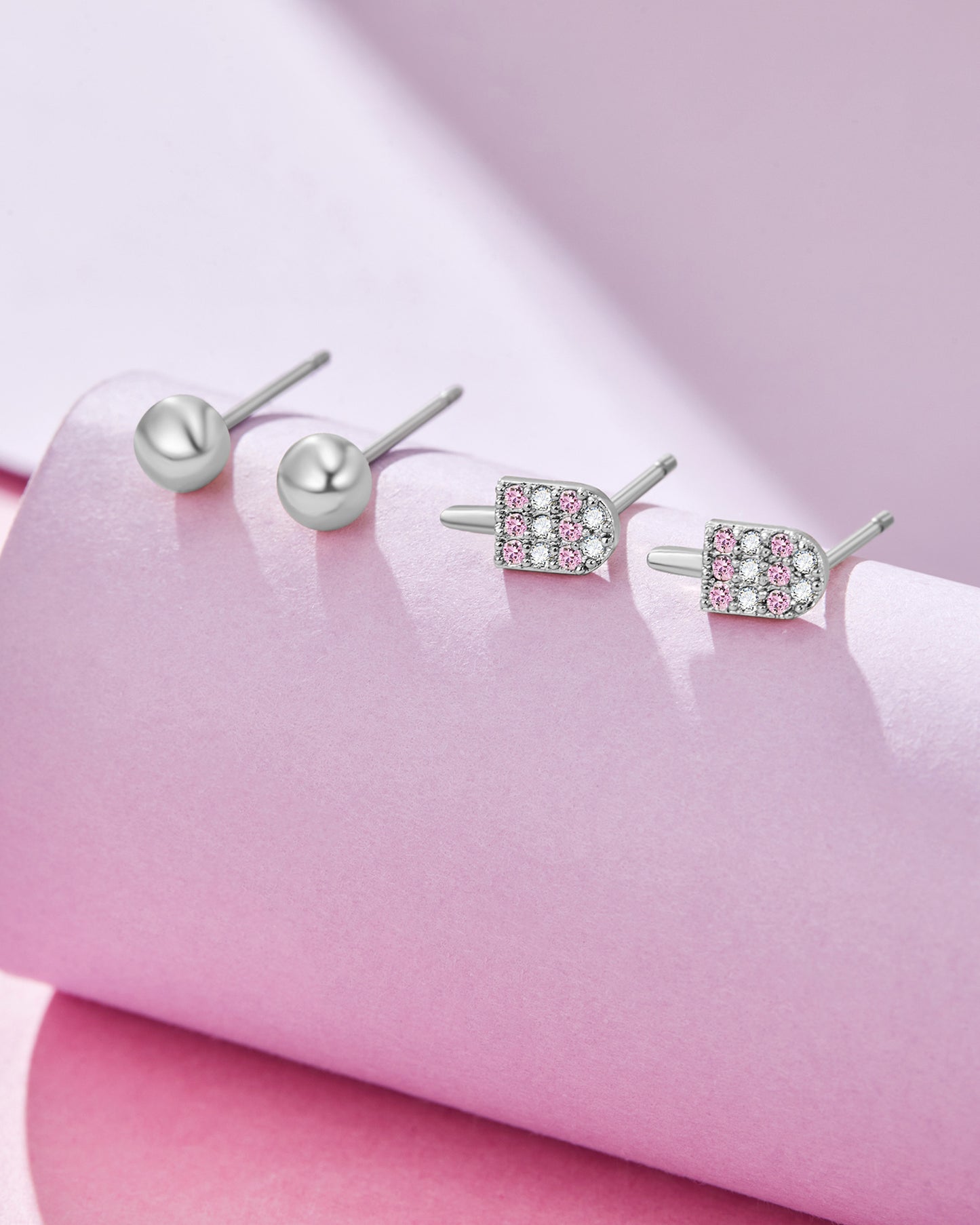 Pastels and Pops Earrings Set