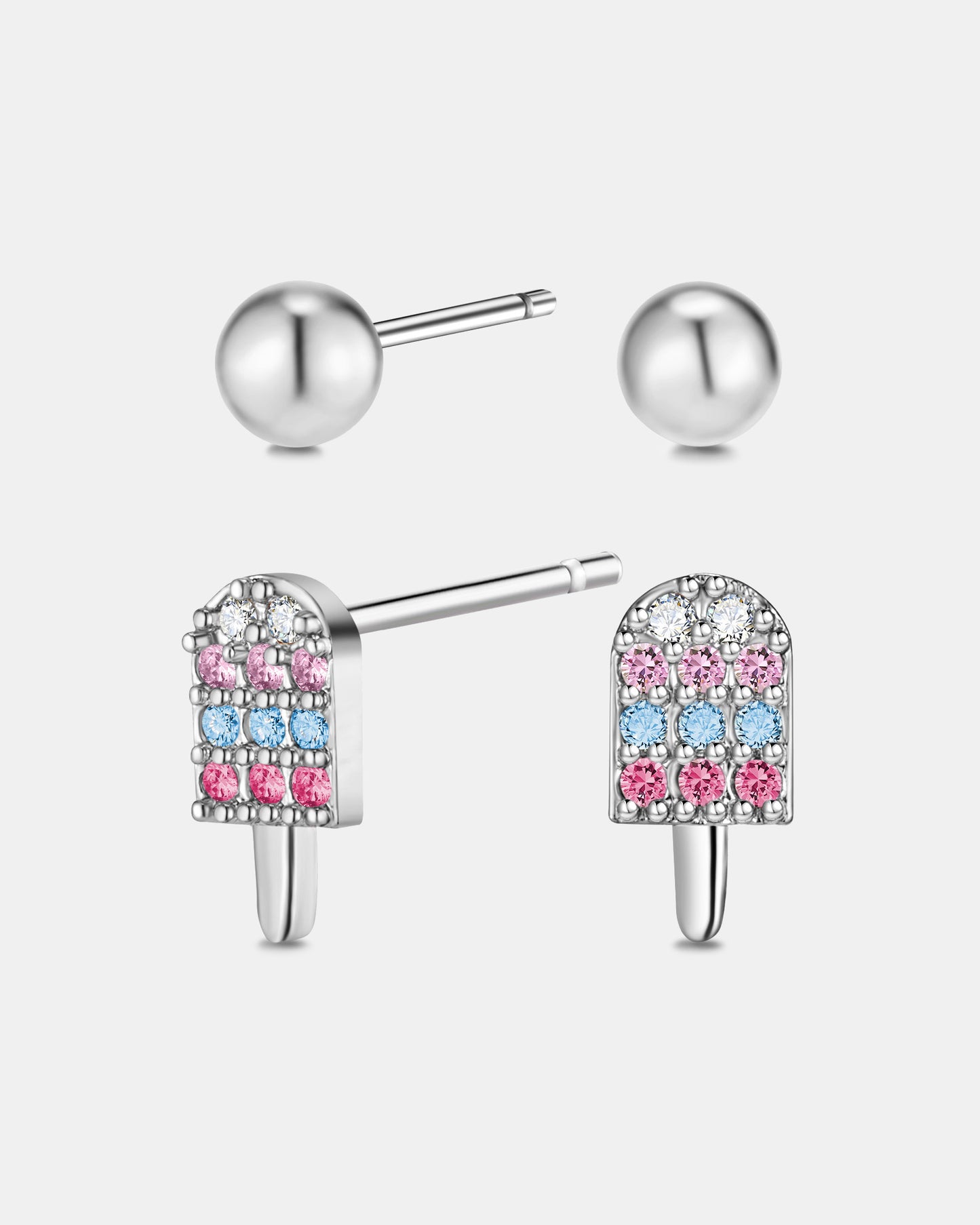 Pastels and Pops Earrings Set