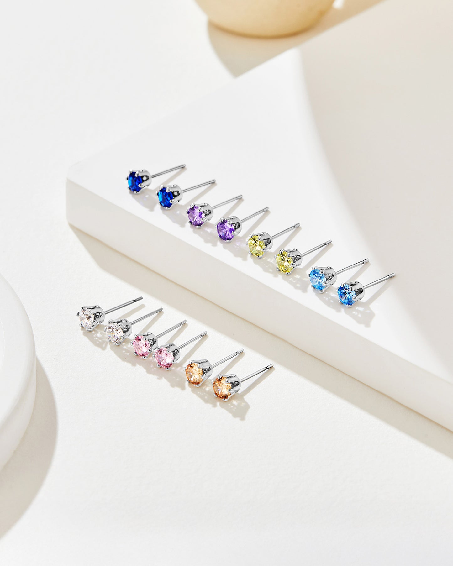 Solitaire Everyday Earrings