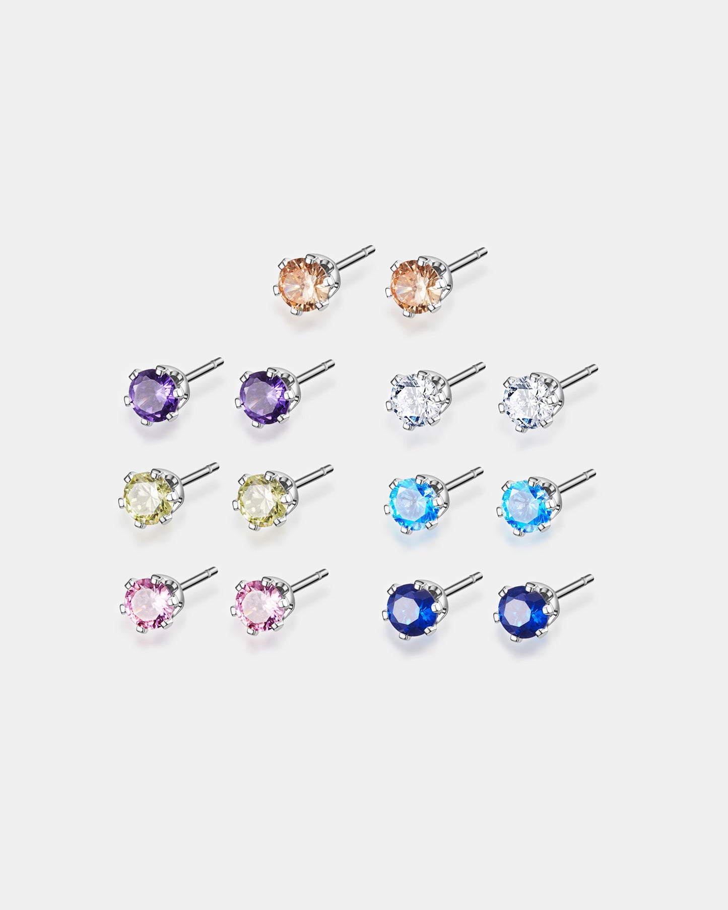 Solitaire Everyday Earrings