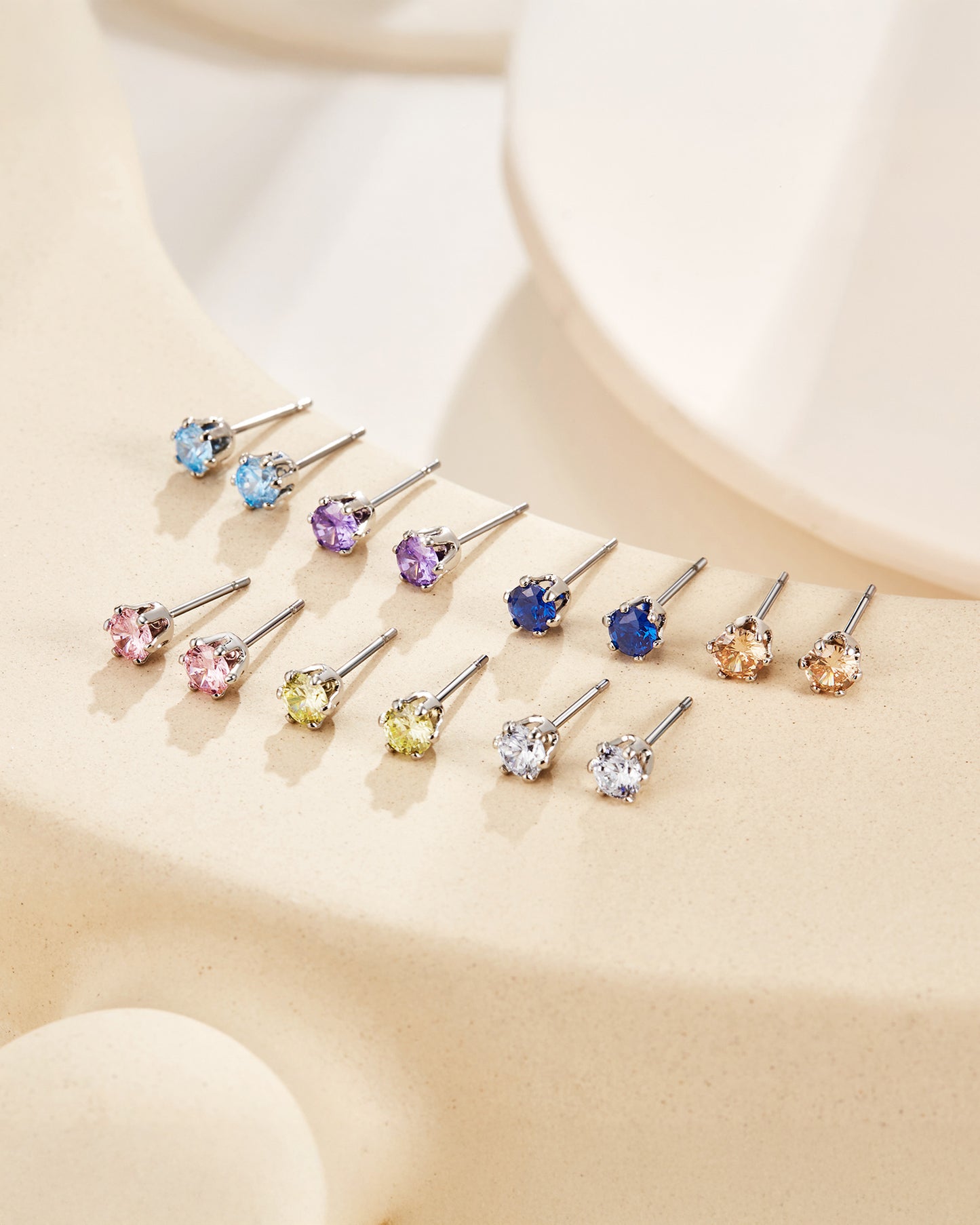 Solitaire Everyday Earrings