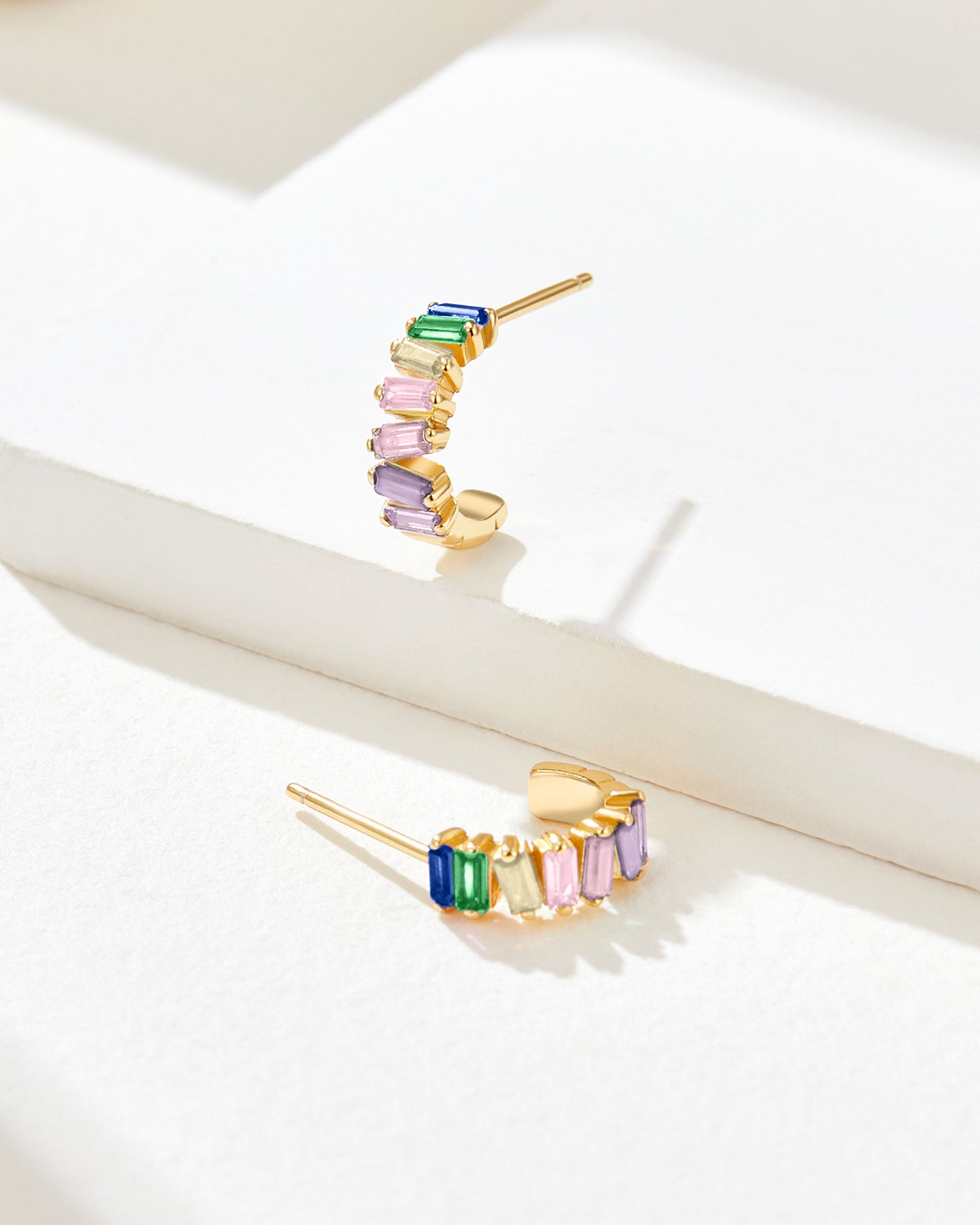 Asymmetrical Vibrant Earrings