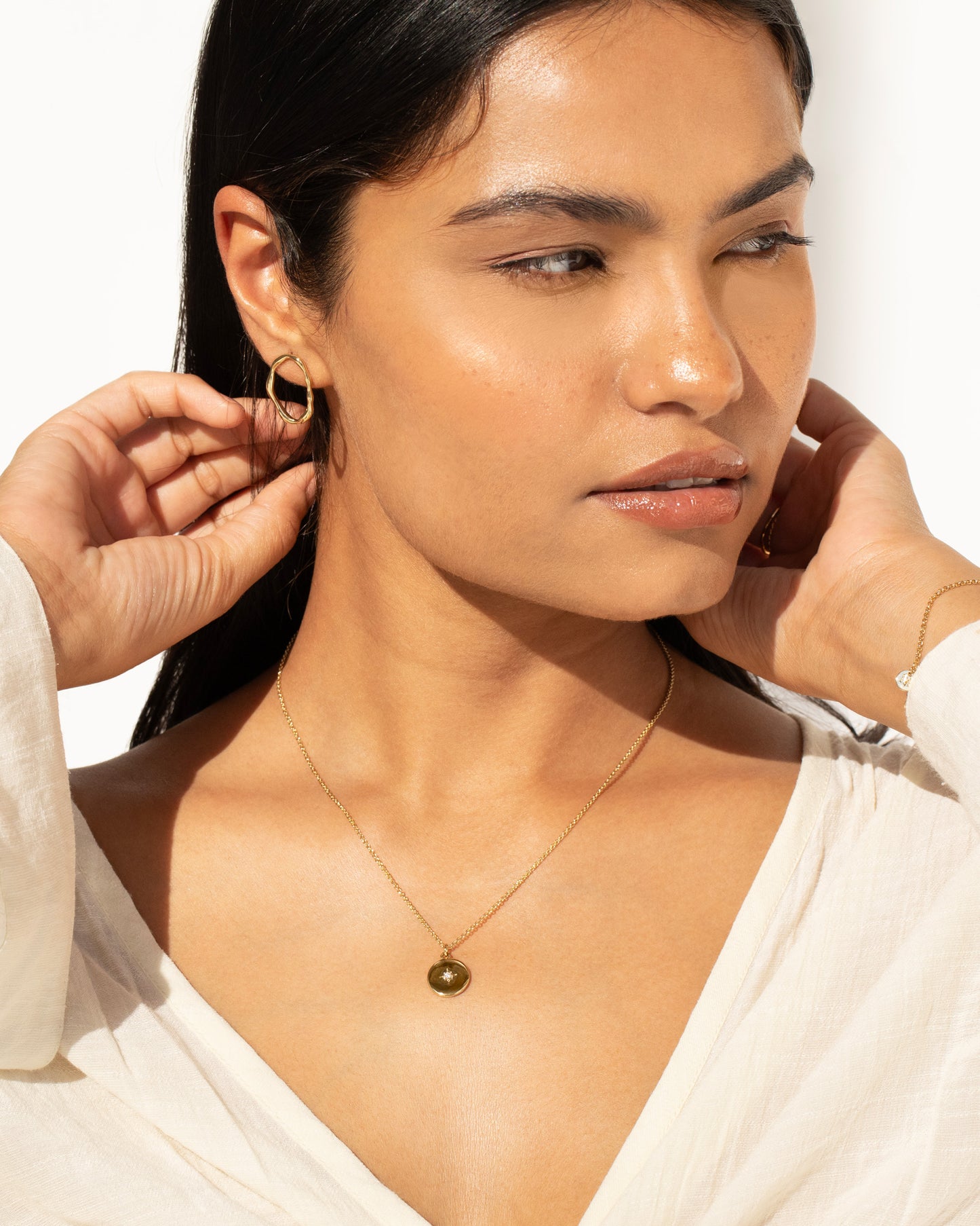 True North Necklace - Silver Plated