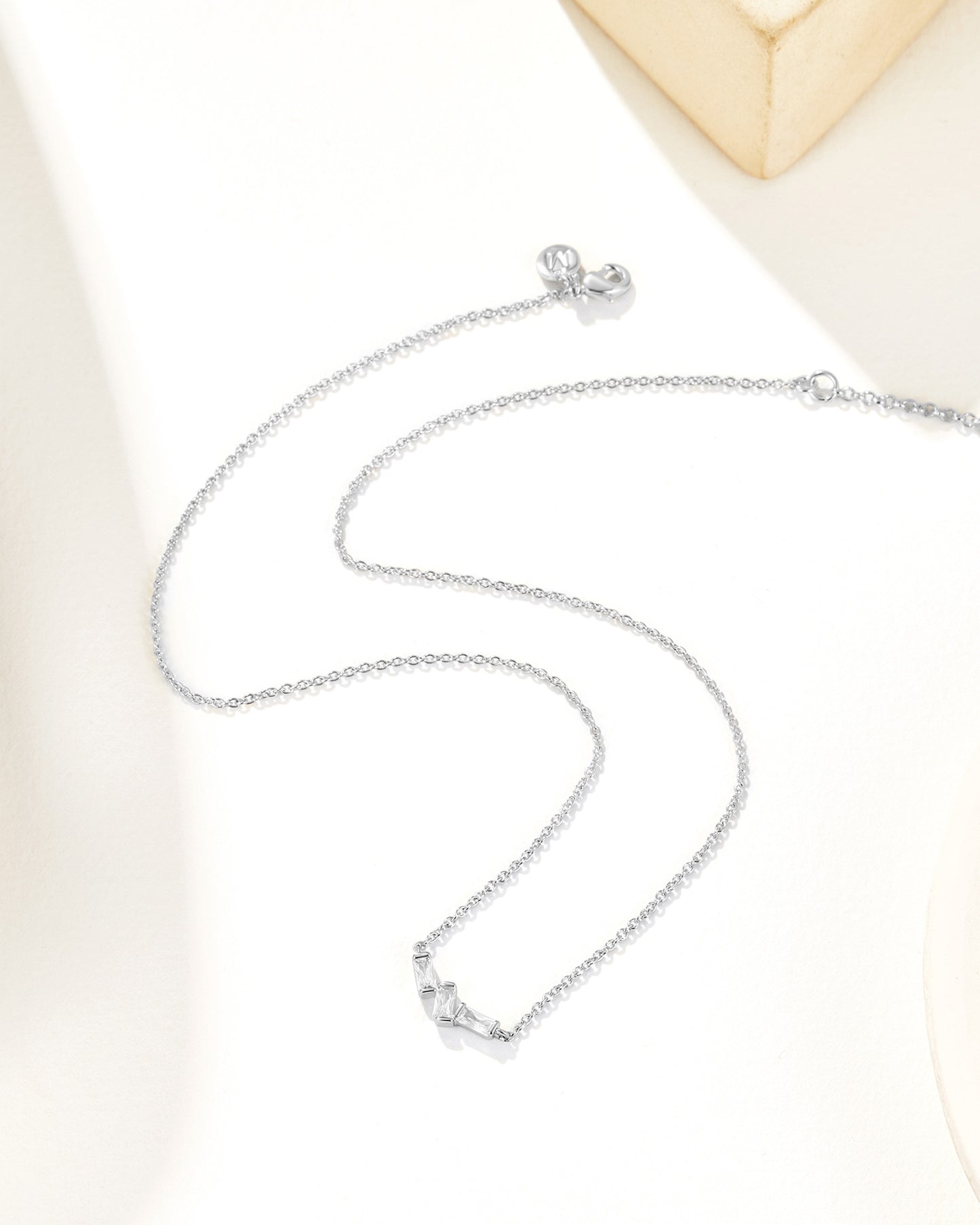 Beautifully Broken Necklace - Silver Plated