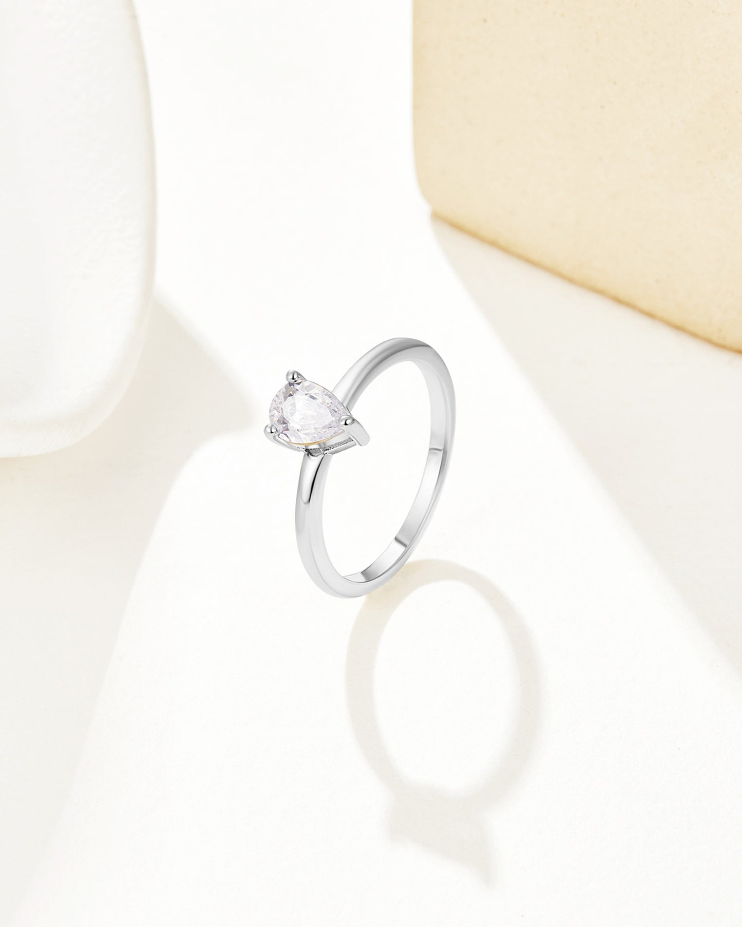 Pear Cut Evie Ring