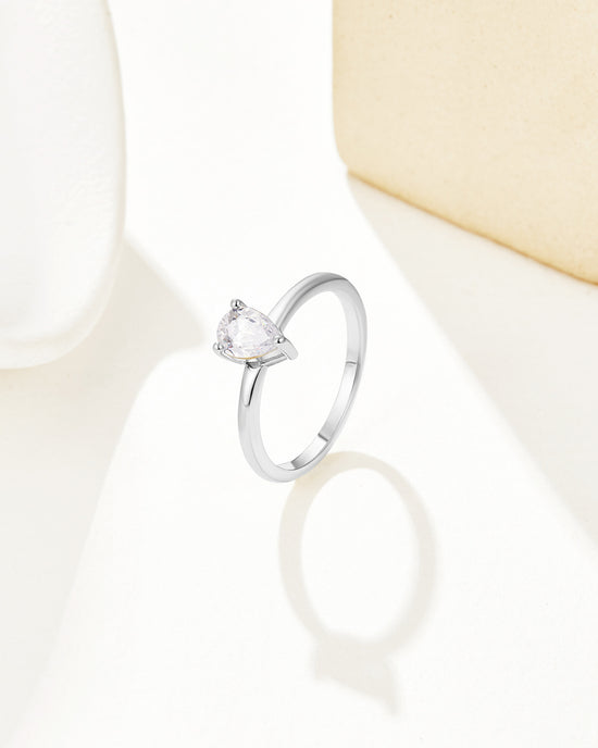 Pear Cut Evie Ring
