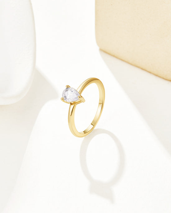 Pear Cut Evie Ring