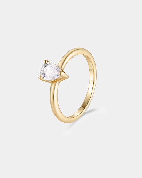 Pear Cut Evie Ring