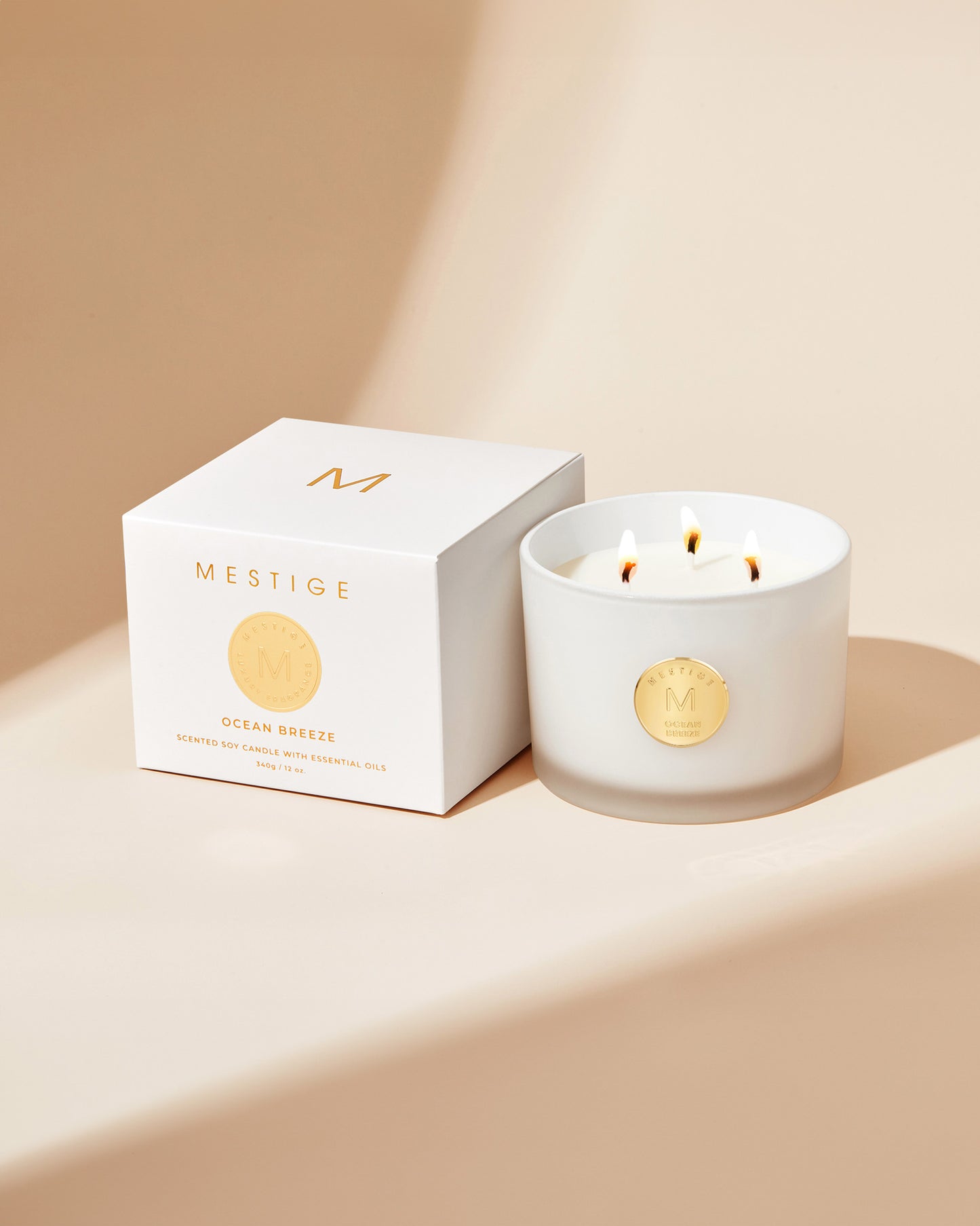 Serenity Candle 340g - Ocean Breeze