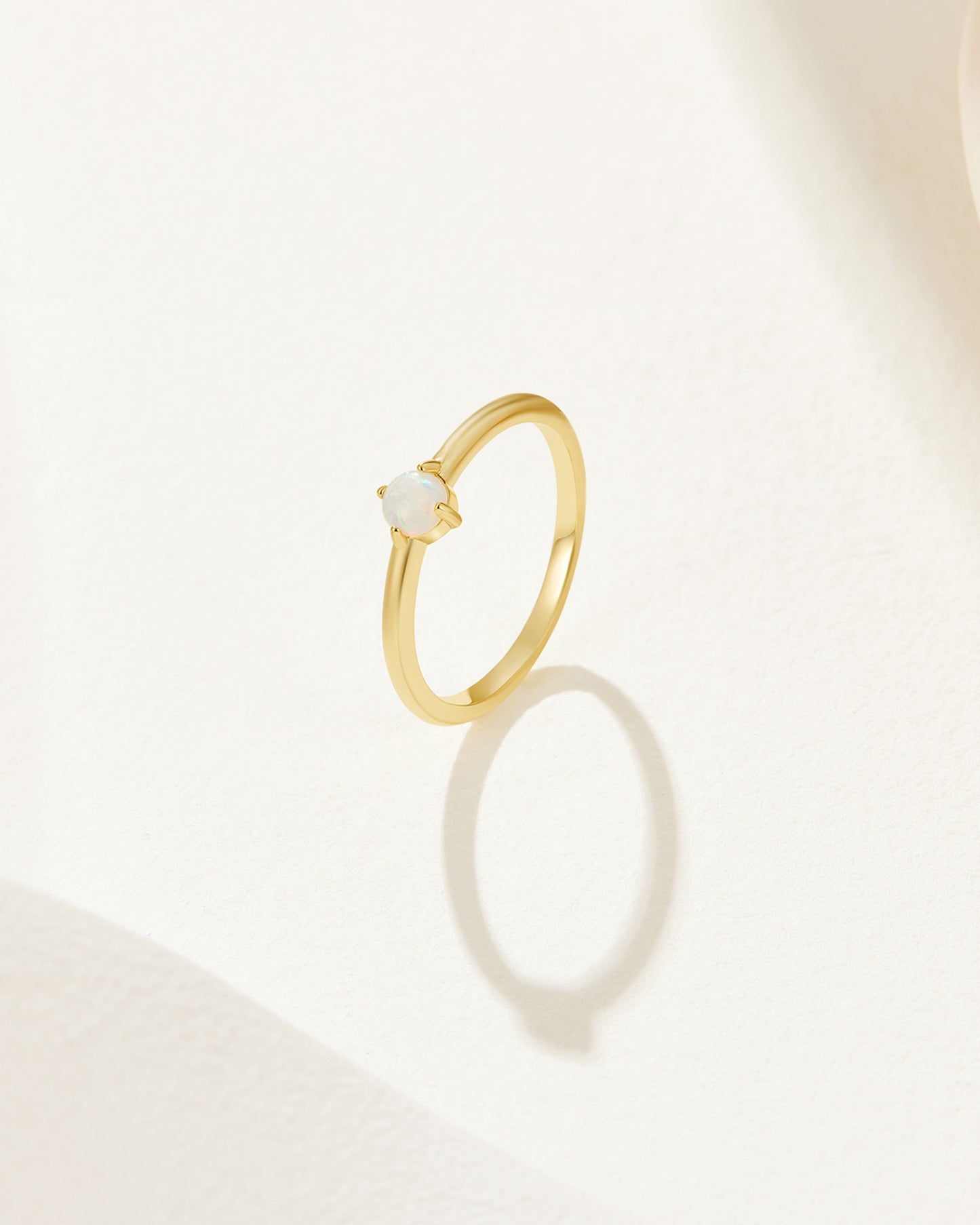 Bello Opal Ring - White