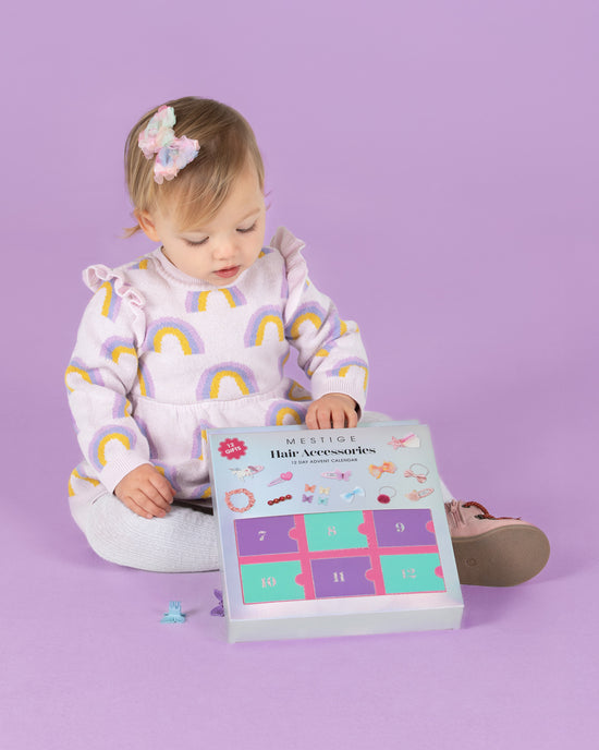 12 Day Pastel Hair Accessories Advent Calendar