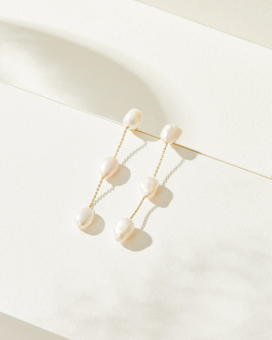 Monaco Freshwater Pearl Earrings