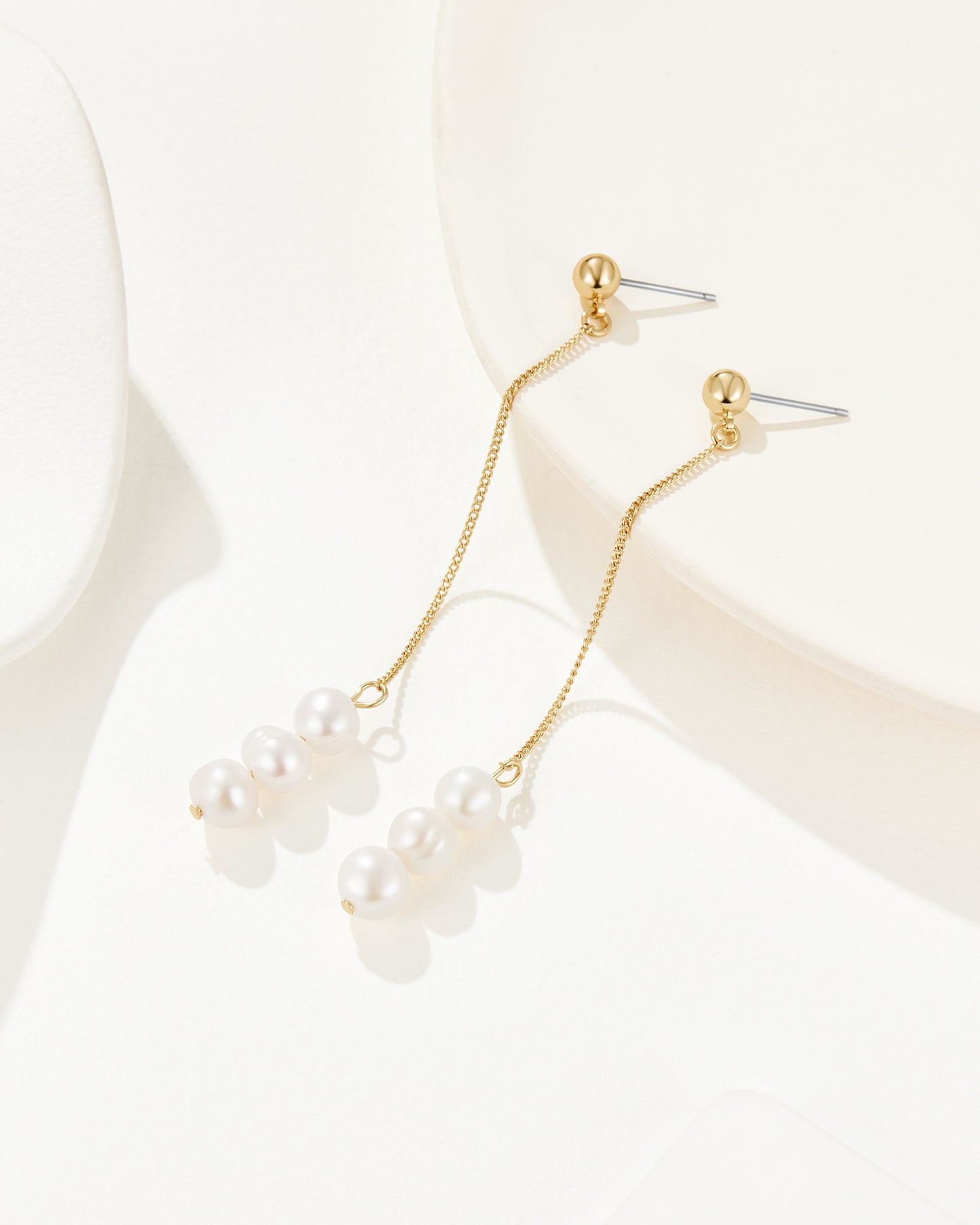 Mallorca Drop Earrings - 18K Gold Plated