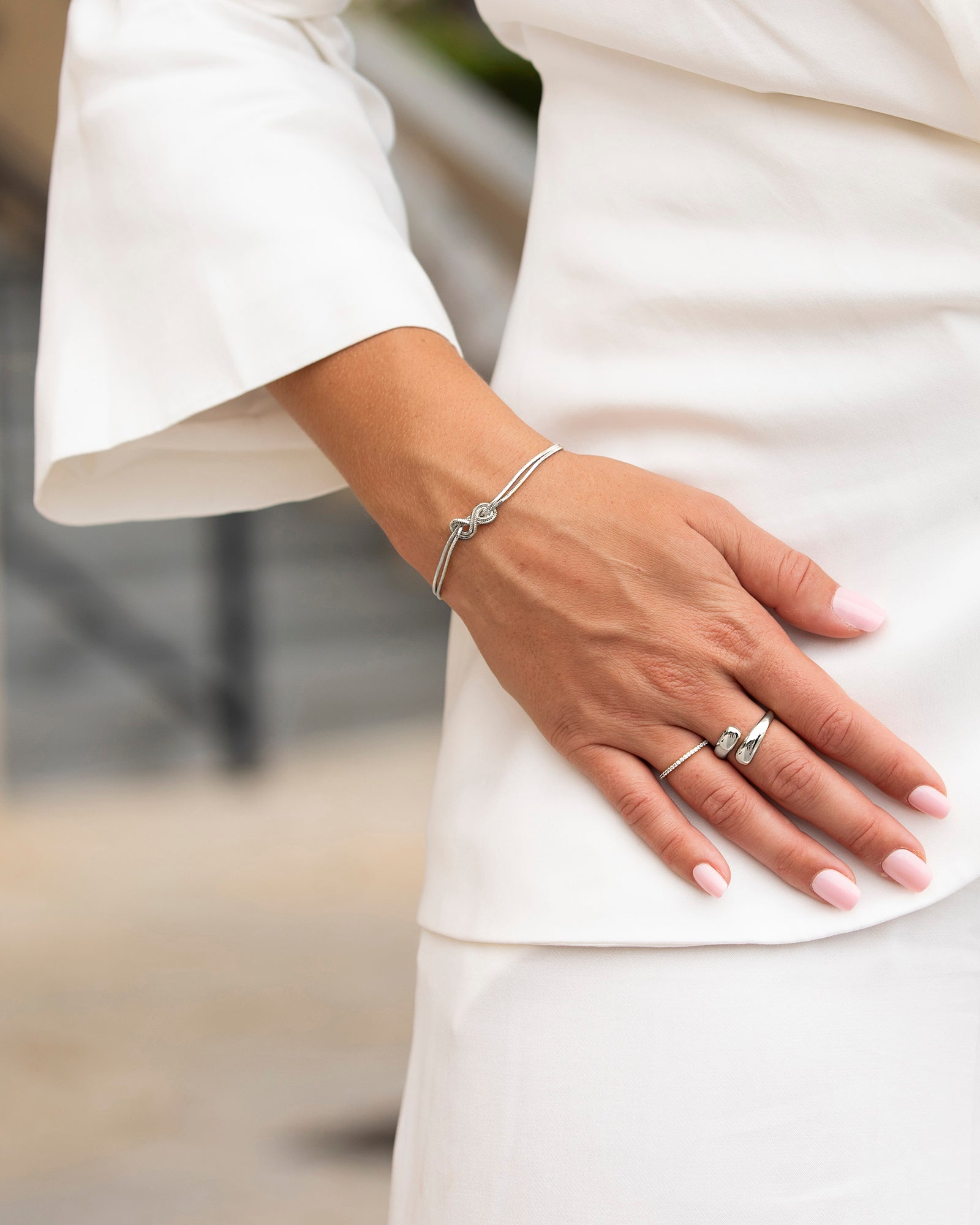 Infinity Sky Bracelet - Silver Plated – Mestige