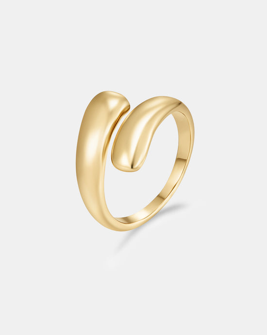 Sheathe Ring - 18K Gold Plated