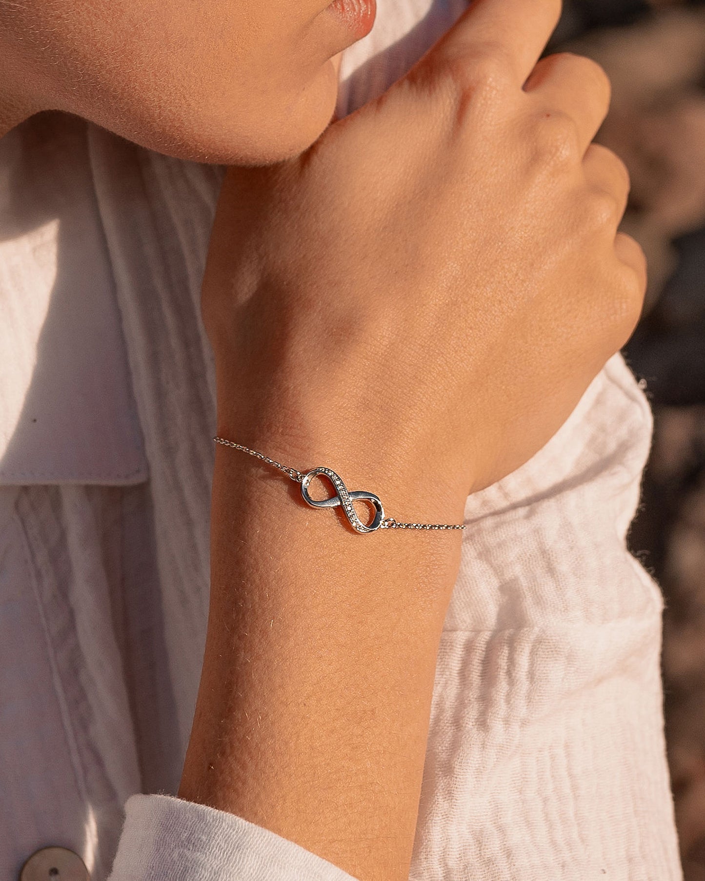 Infinitely Yours Bracelet - Silver Gold Plated
