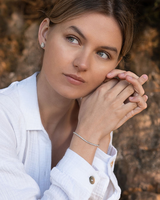 Olivia Bracelet - Silver Plated