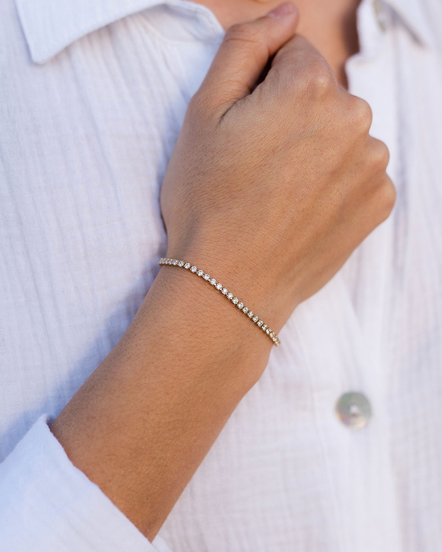 Olivia Bracelet - 18K Gold Plated