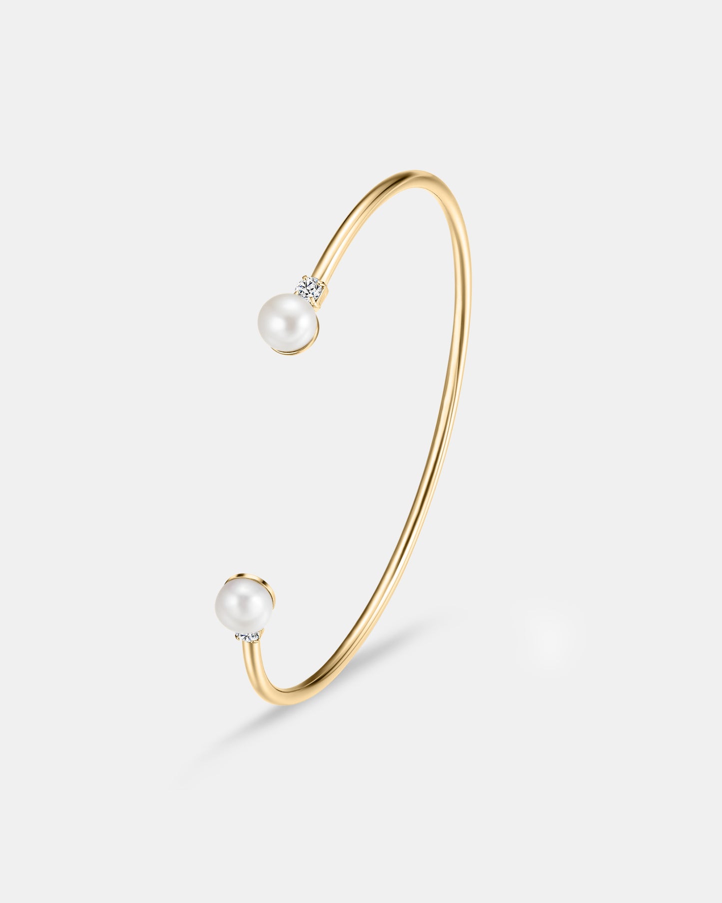Katalina Cuff with Freshwater Pearls - 18K Gold Plated
