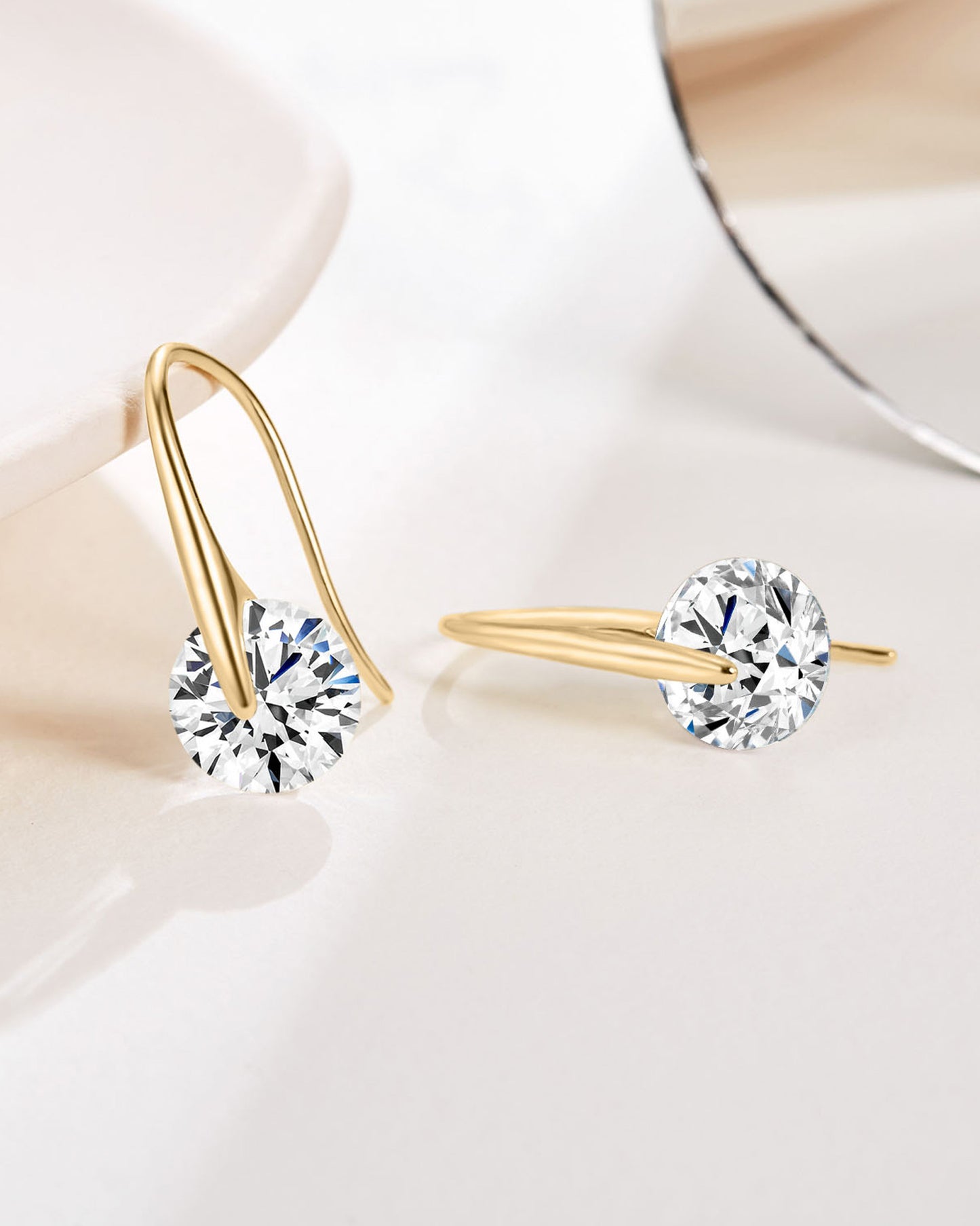 Eclipse Earrings - 18K Gold Plated