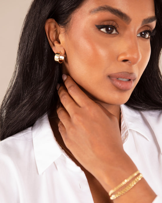 Wren Huggie Earrings