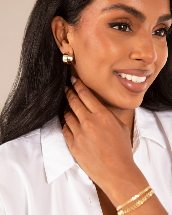 Wren Huggie Earrings