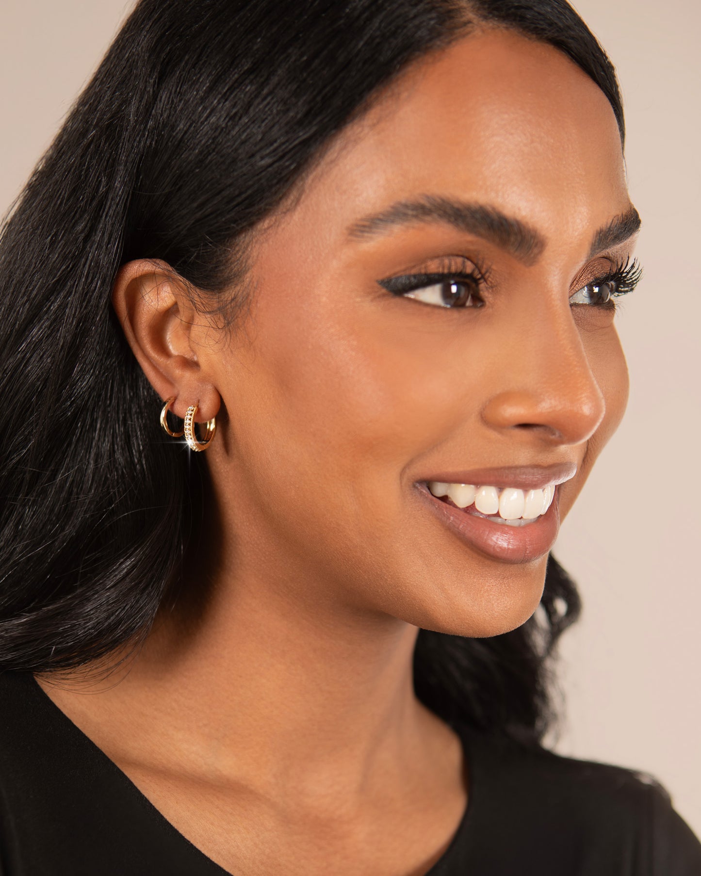 Imogen Petite Hoop Set