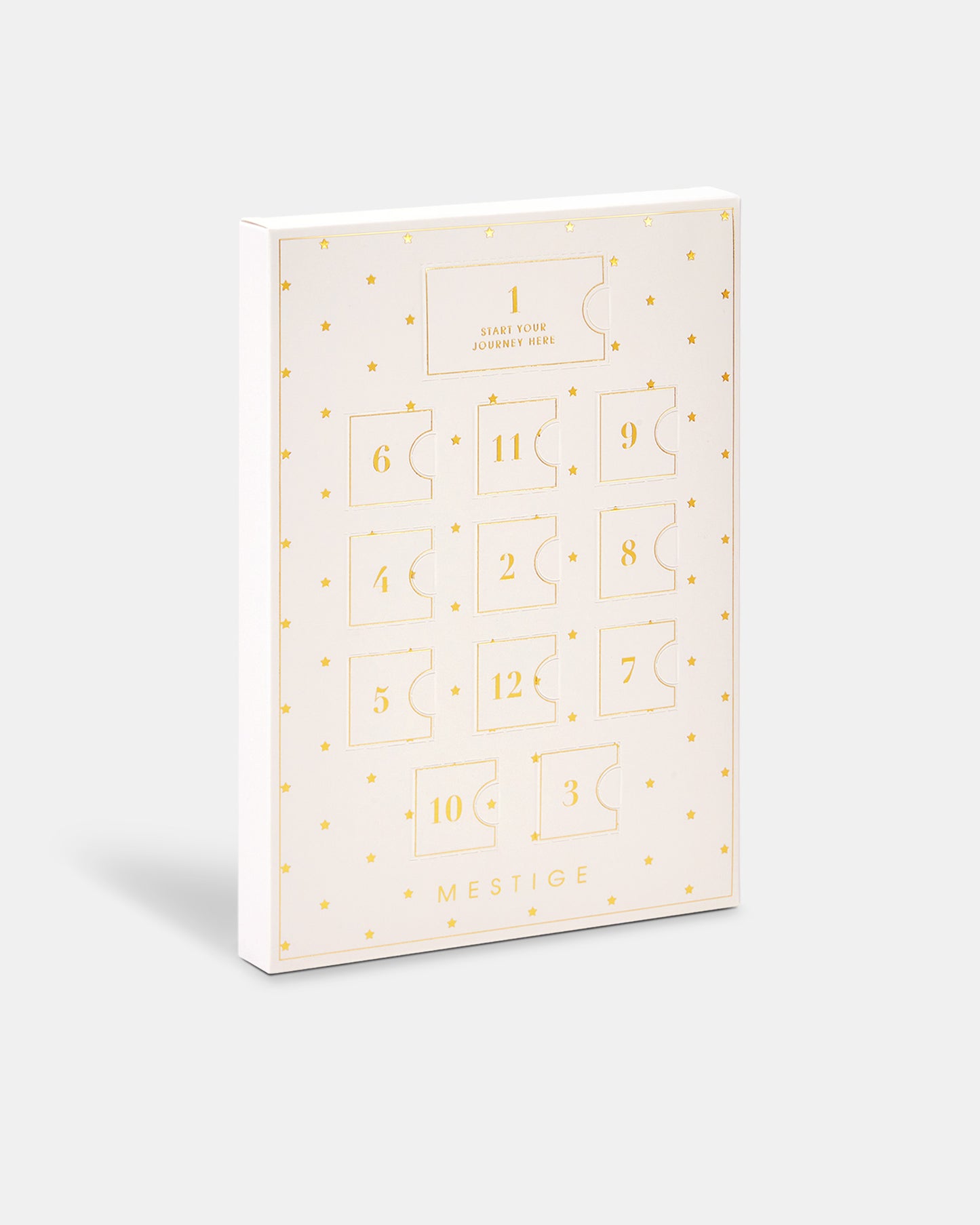 Advent Calendar with Festive Charm Bracelet
