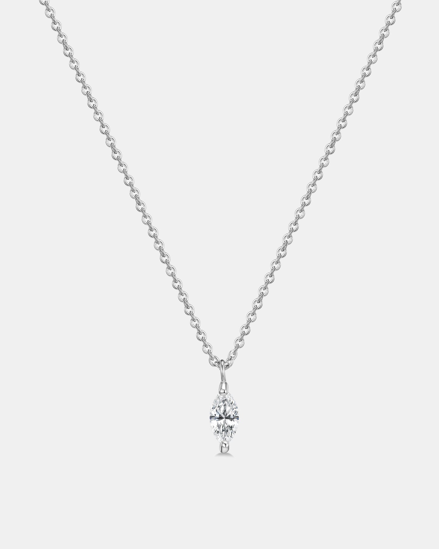 Lyra Fine Drop Necklace