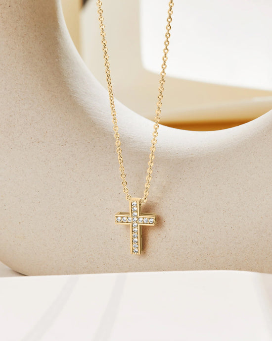 Petite Cross Set - 18K Gold Plated