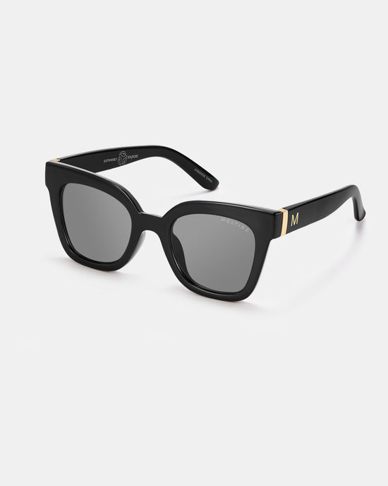 Lavender in Black with Sustainable Materials
