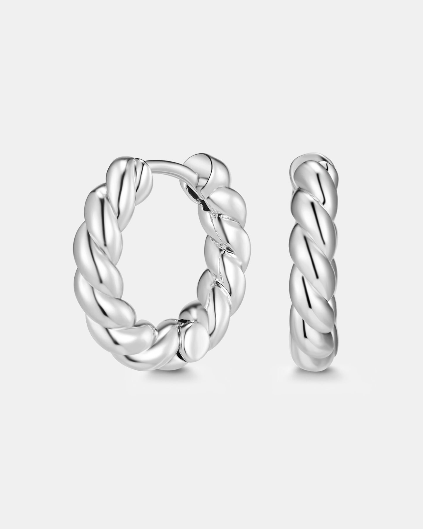 Croissant Huggie Earrings