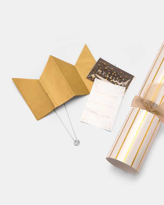 Stripes and Sparkles Christmas Crackers - 6 Pack