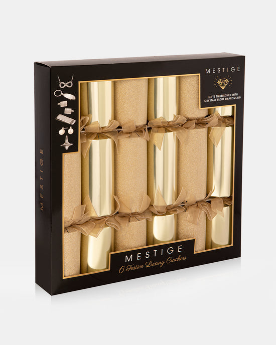 All that Glitters Christmas Crackers - 6 Pack