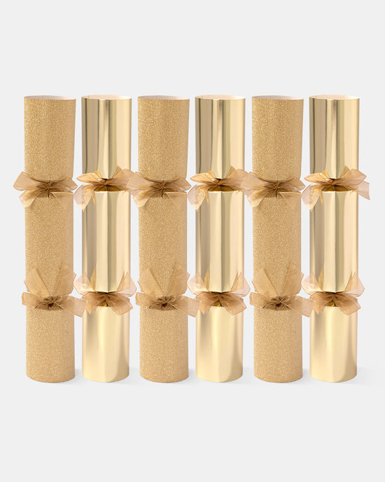 All that Glitters Christmas Crackers - 6 Pack