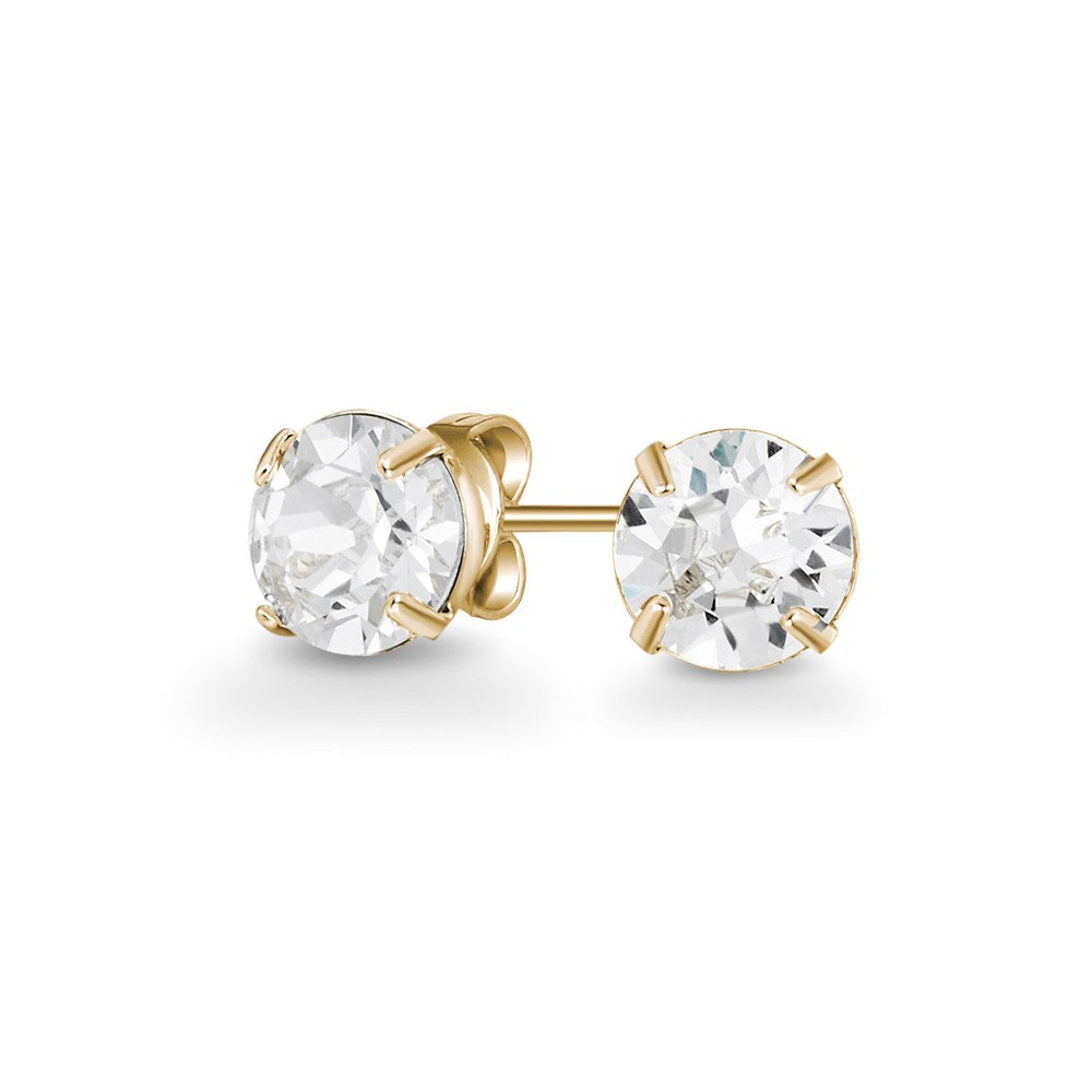 Gold Classic Earrings